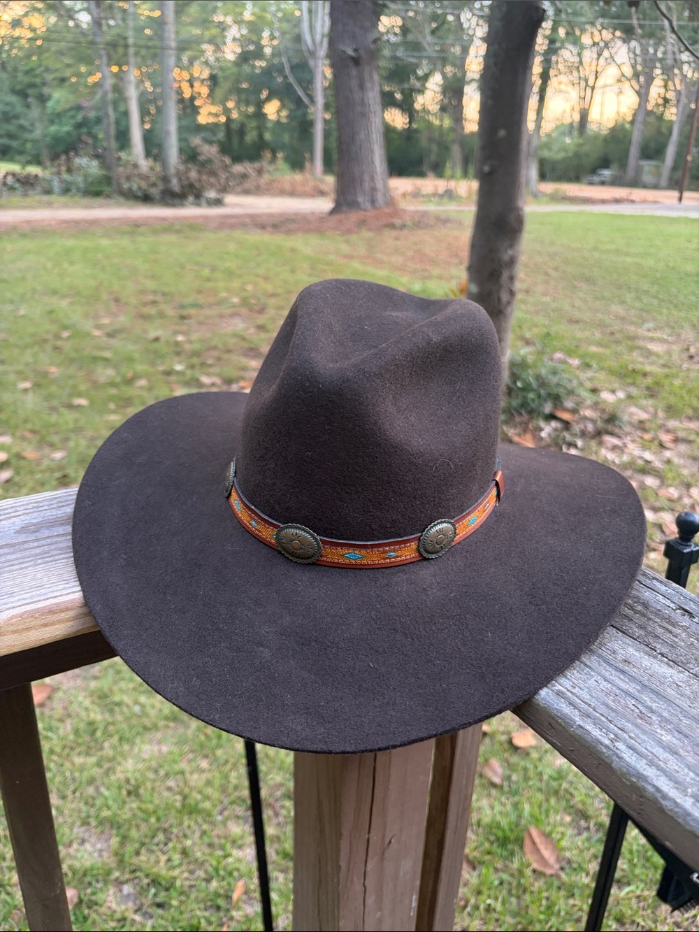 Rodeo King Wool Cowboy Hat  Long Oval   6 3/4